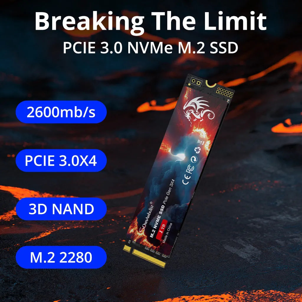 M.2 SATA solid-state drive for desktop computers with 80mm length and 22mm width