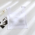 Women's seamless non-marking sling vest with chest pad in light sports style