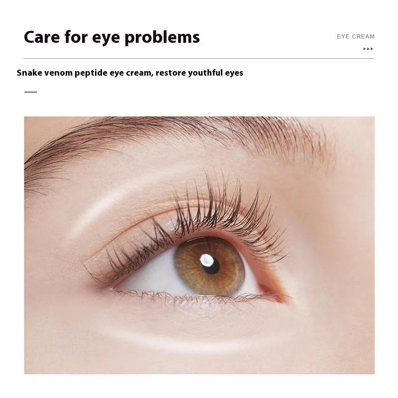 30g jar of peptide firming eye cream for dark circles and wrinkles