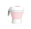 Blue quick-refrigeration silicone pinch cup for making instant slushy drinks.