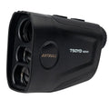 Golf laser rangefinder with slope compensation and flag lock feature