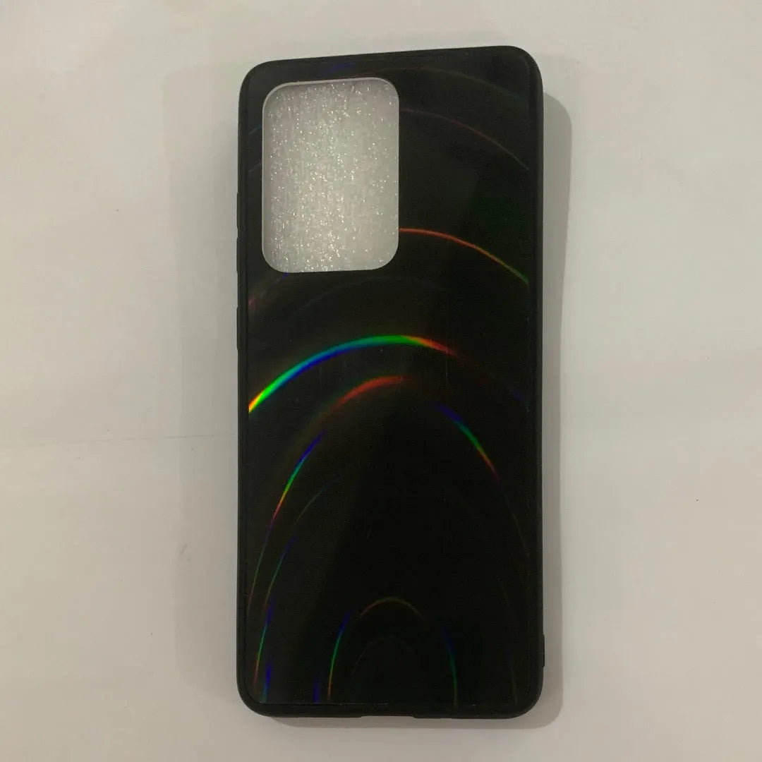 Marble pattern shockproof silicone phone case for Samsung models in multiple colours.