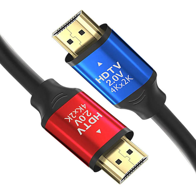 HDMI cable with aluminium alloy gold-plated connector, available in multiple lengths for computer monitors.
