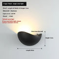 Black bird's nest design waterproof LED courtyard lamp with IP65 rating.