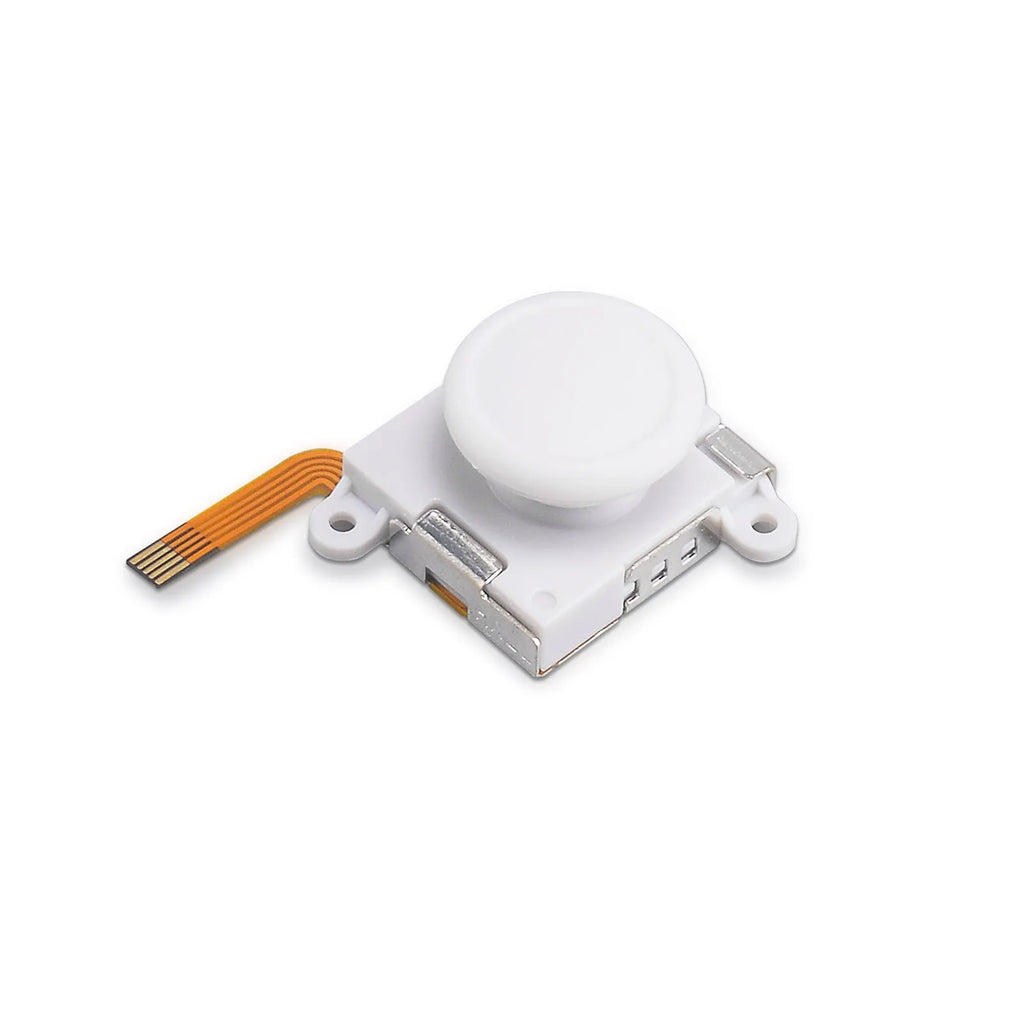 Hall-effect magnetic joystick replacement component for PS5, PS4, Xbox and Nintendo Switch controllers.