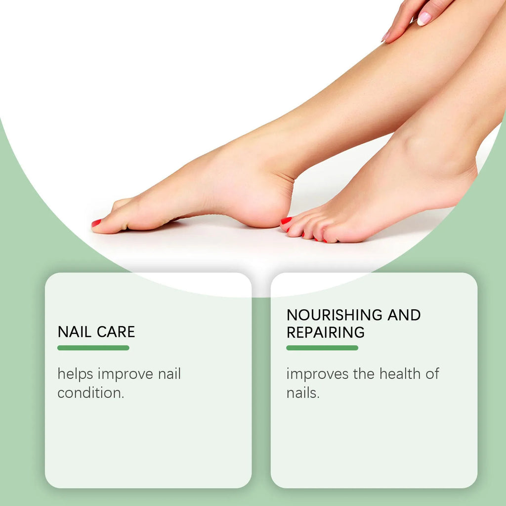 30ml bottle of nail care solution with tea tree oil and colloidal silver