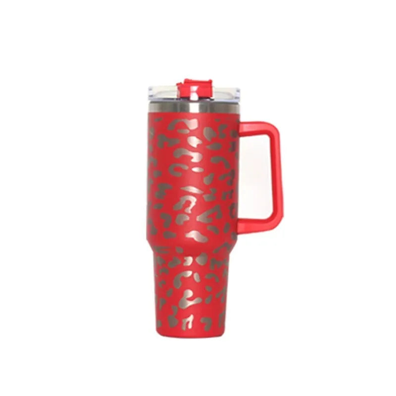304 stainless steel vacuum cup 40oz second generation in black with double-wall insulation