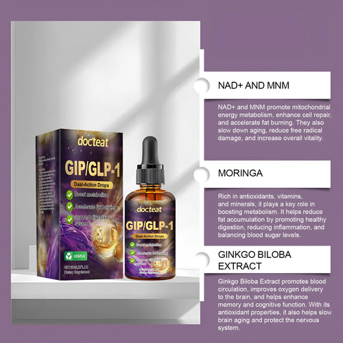 60ml bottle of Balance Relieving Discomfort Supplement Drops with dropper applicator