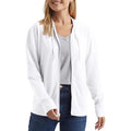 A loose-fit solid colour sports hoodie pullover with long sleeves, shown in one of six available colours.