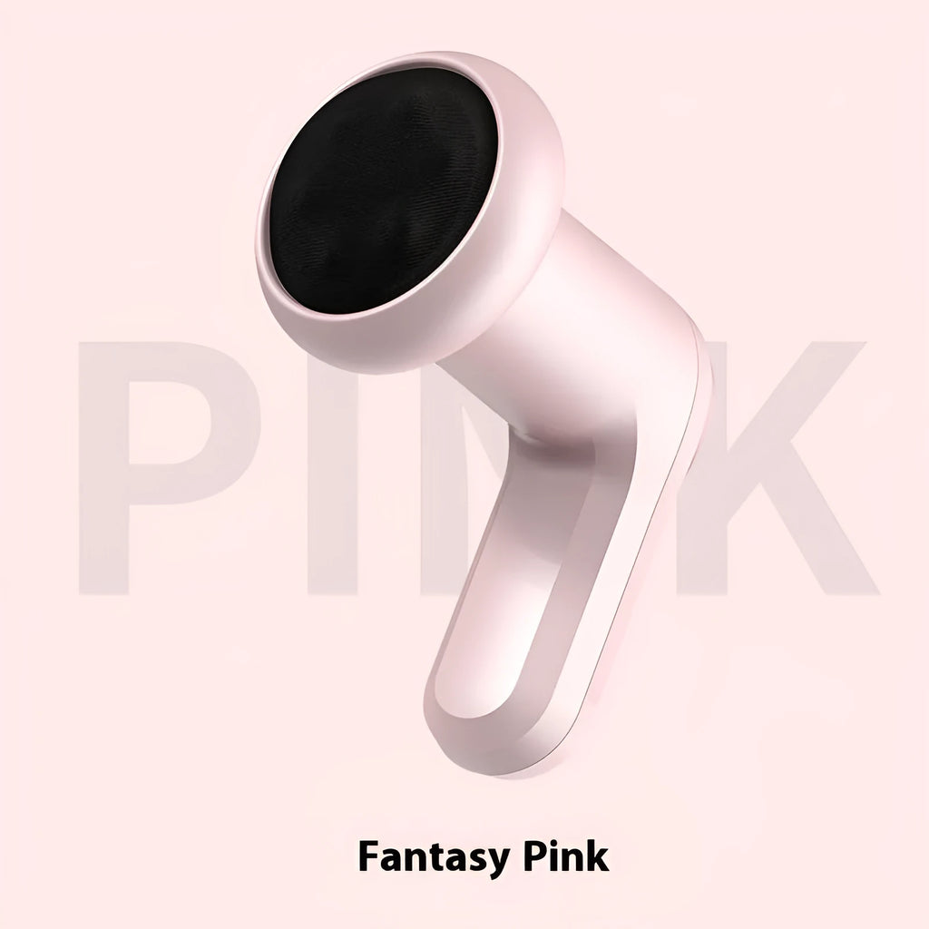 USB electric massager in pink, white or black colour for cervical spine, waist, back and leg massage
