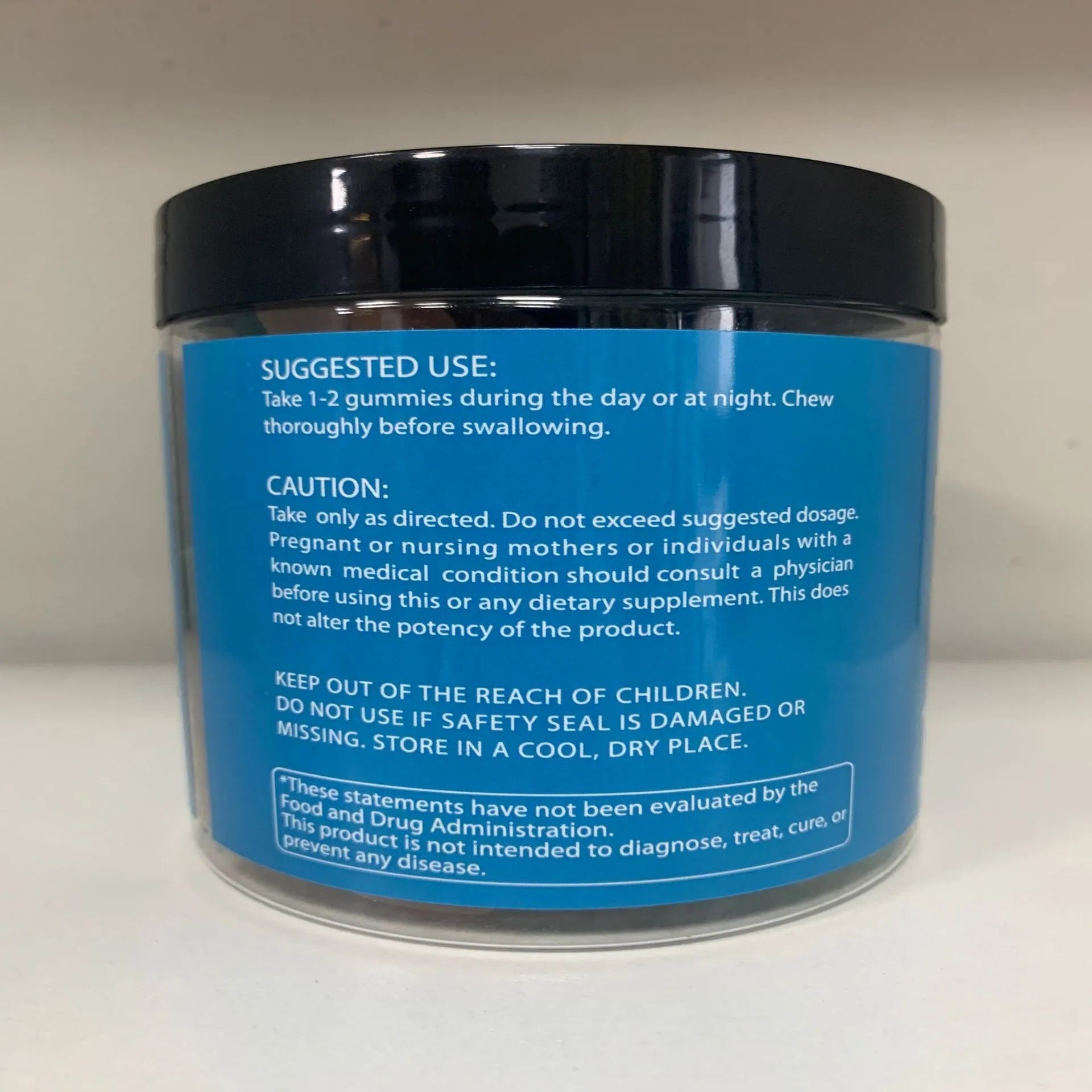 Bottle of raspberry-flavoured creatine monohydrate gummies containing 120 soft candy tablets