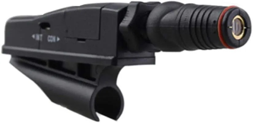 Black golf putter laser aiming instrument for putting practice alignment