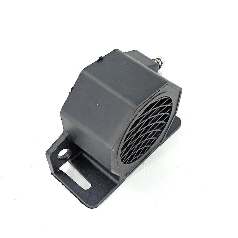 Black GQ-208A universal 12-80V vehicle reversing horn or buzzer unit.