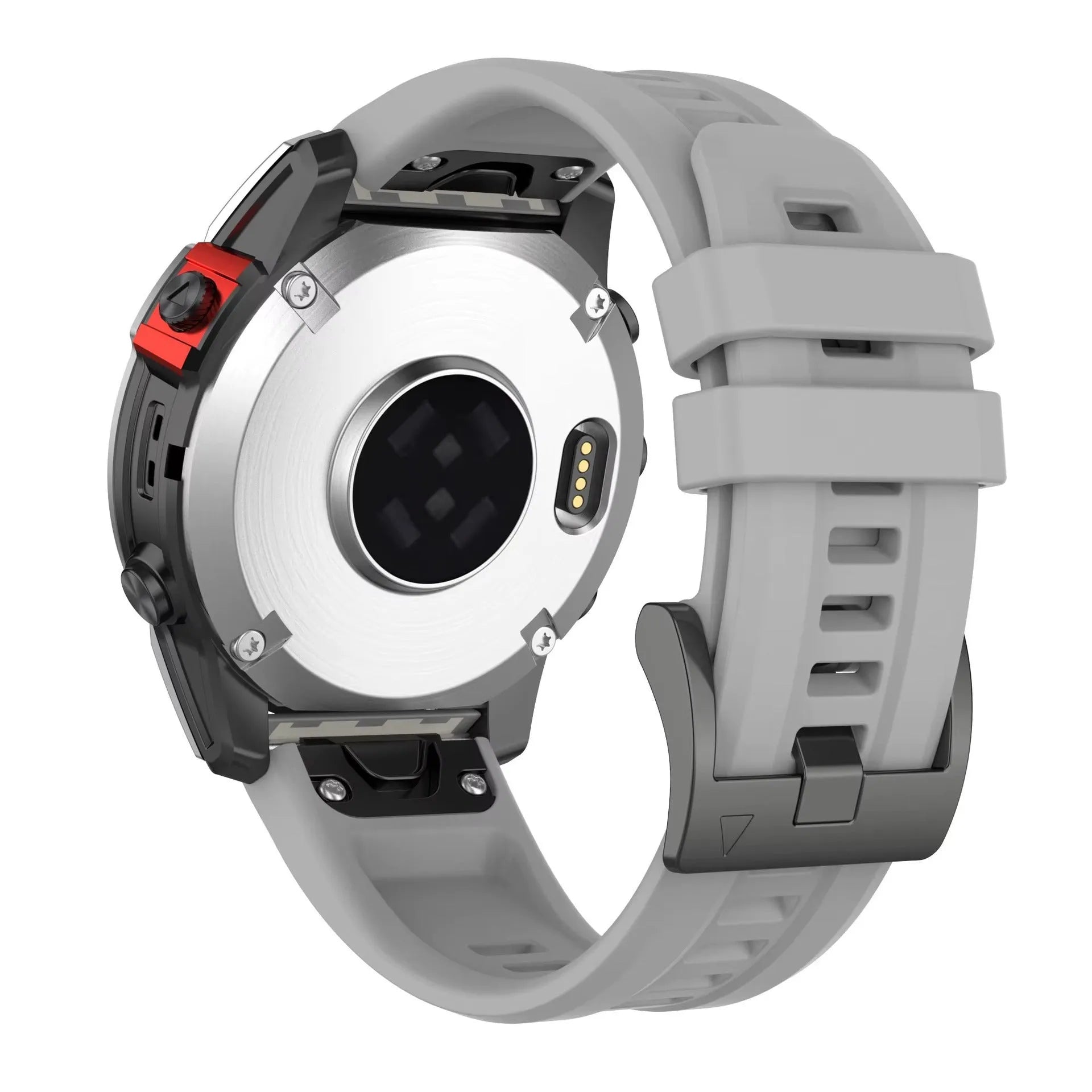 Jiaming Fenix7 silicone quick release watchband in multiple colours showing 20mm 22mm 26mm size options