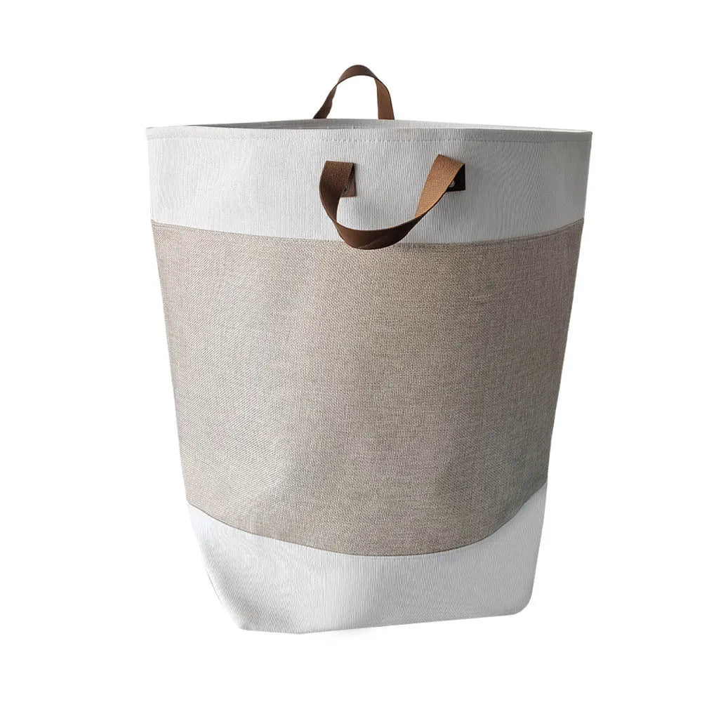 Fabric under-bed storage bag in a modern pattern, dimensions 35x35x55cm.