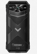 VMAX PRO mobile phone in black or grey colour with plastic housing, charger, and manual