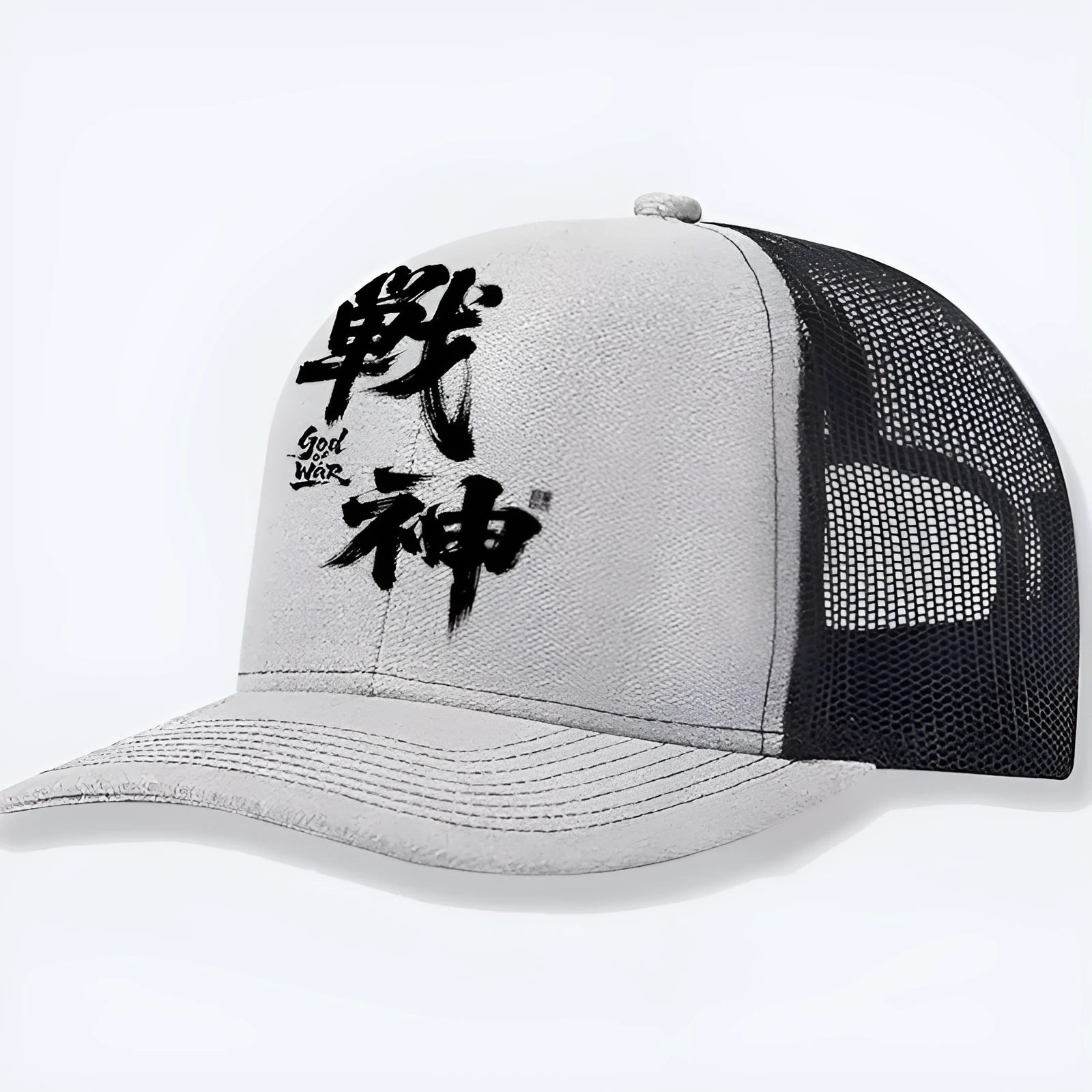 Men's solid colour polyester baseball cap with adjustable back strap.