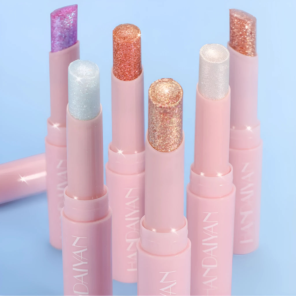 Jelly Highlighter Stick in ultra-fine waterlight finish, super fine shimmer, multi-colour, net content 3.1g