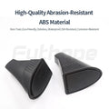 Two black ABS plastic car door trash cans for Tesla Model Y.