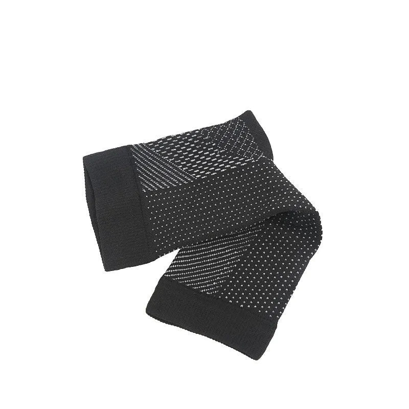Korean-style sports foot socks with heel invisible pressure design in black, white, skin colour or copper options
