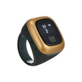Al-Fatiha Zikr digital wrist counter on strap, showing display screen, available in multiple colours and sizes.