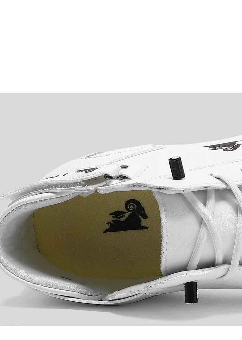 Octopus men's khaki high top boots with round toe and non-slip rubber sole.