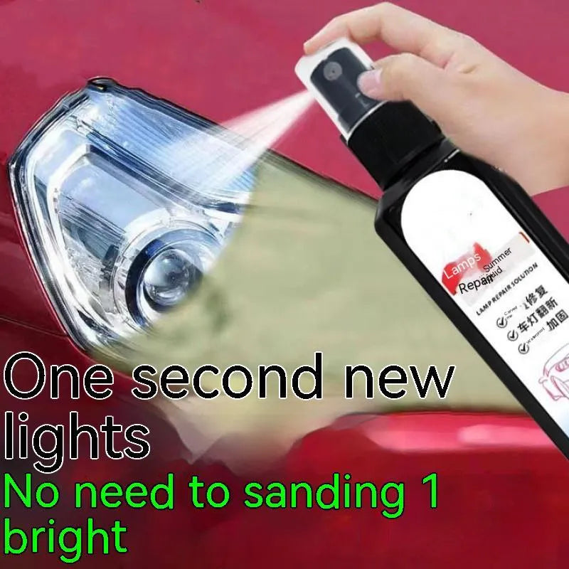 100ml bottle of car headlight renovation repairing liquid for plastic lens restoration
