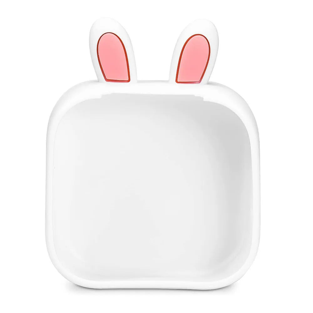 Mini portable thermal printer with rabbit ear protective case and USB cable