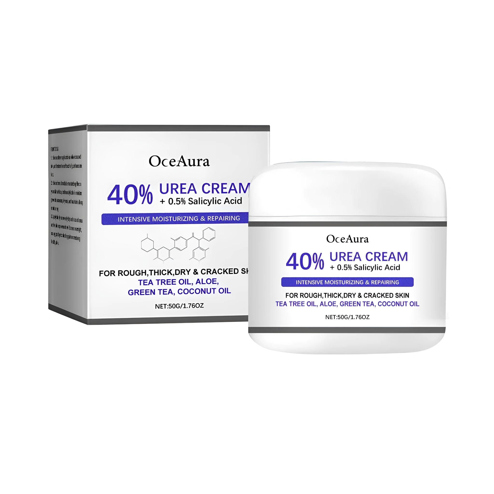 50g jar of Anti Cracking Care Hand And Foot Cream for dry skin.