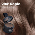 Plastic compact of waterproof hairline sculpting powder in one of 30 available shades.