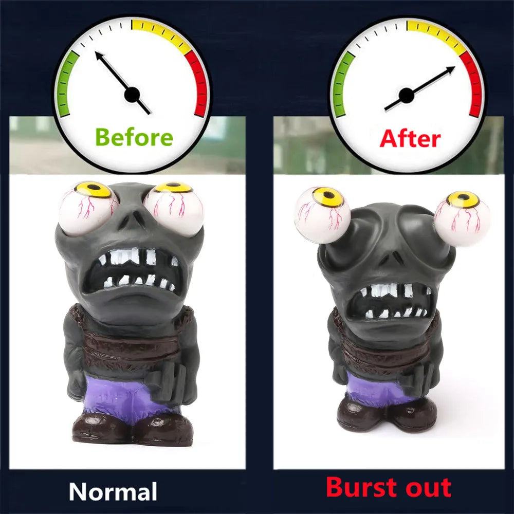 Turbo car blow-off valve pressure release kit showing rubber doll ornament, copper tube, pressure valve, and clips.