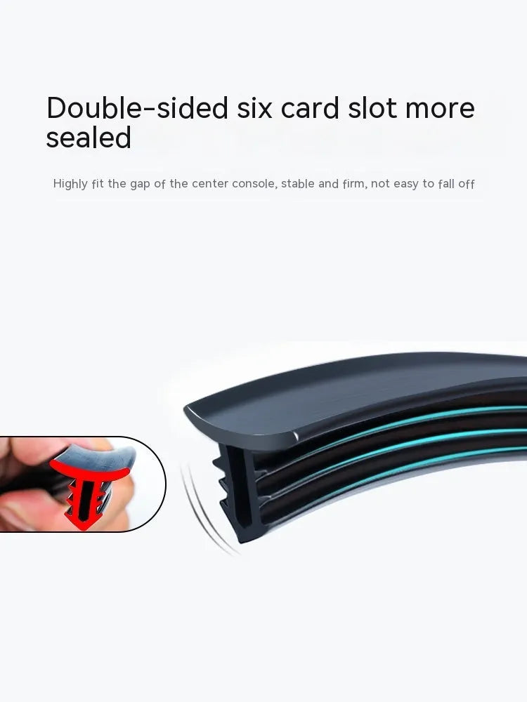 1.6 metre silicone dashboard seal strip for Mitsubishi Outlander centre console installation