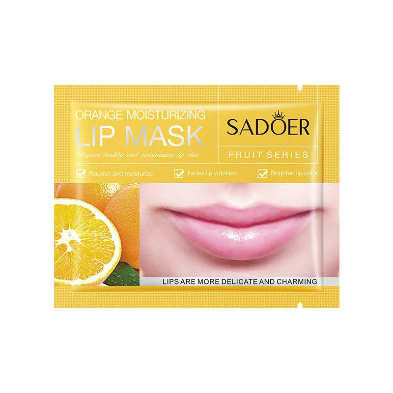 SADOER Avocado Fruit Series Lip Mask 8g tube with avocado and fruit design
