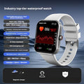 Smart Bluetooth call sports bracelet with TFT screen in black, showing health monitoring and touch operation