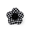 Plaid automotive headrest neck pillow with Pp cotton filling for car seat comfort