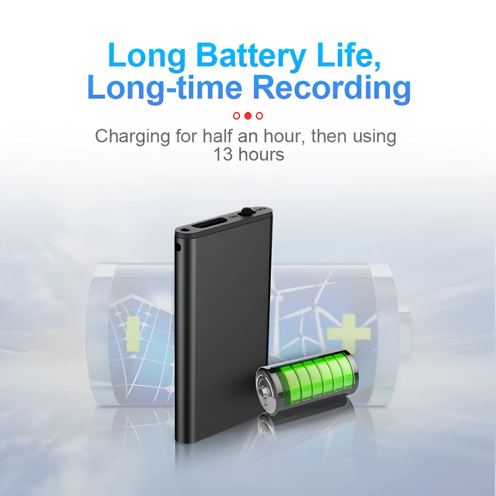 Cross-border English Q1 encryption recording pen with aluminium alloy shell and micr interface