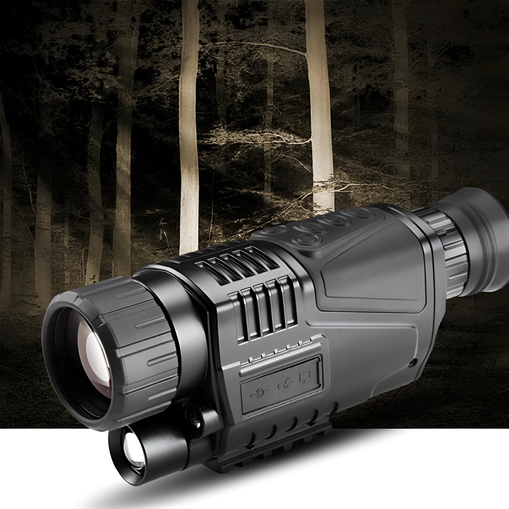 NV300 coloured infrared digital night vision telescope with 40mm lens on tripod with storage bag and accessories