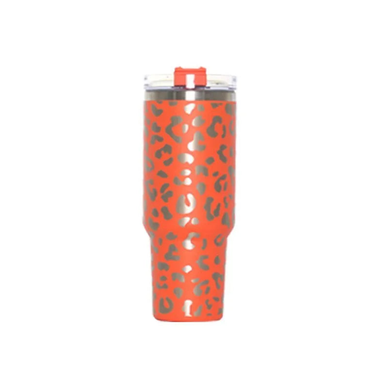 304 stainless steel vacuum cup 40oz second generation in black with double-wall insulation