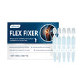 Flex Fixer joint care solution with ten 1.5ml sachets showing menthol arnica curcuma ingredients
