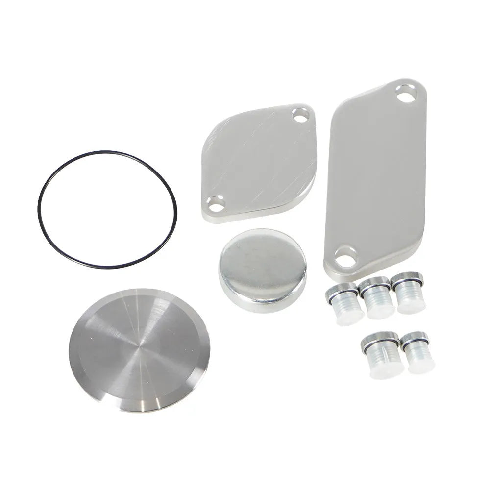 Silver aluminium alloy valve cover for automotive exhaust gas recirculation systems
