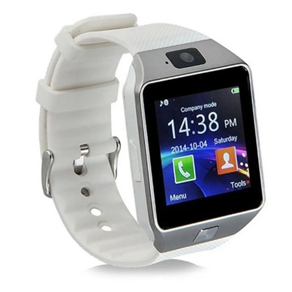 Bluetooth smart watch with 1.54-inch screen and sporty silicone strap in multiple colours