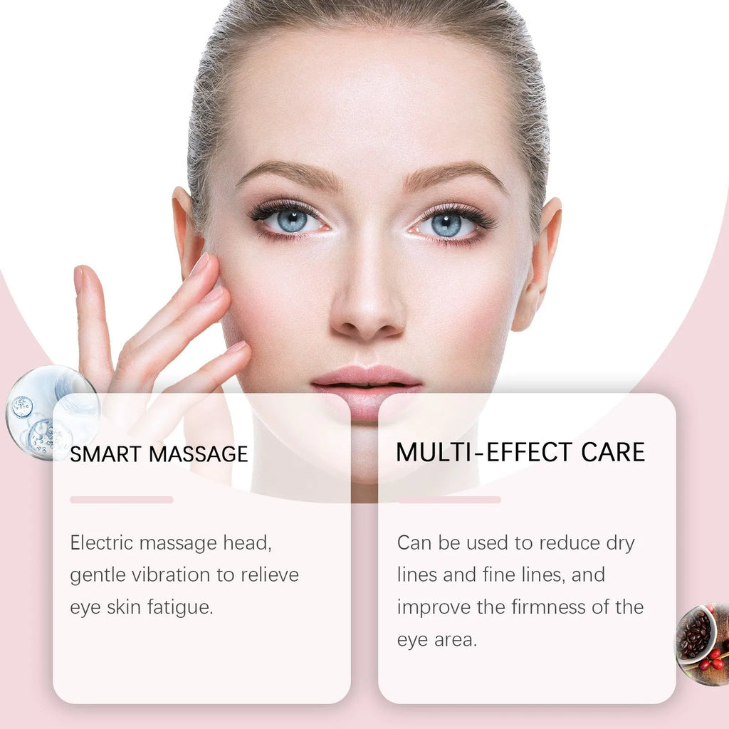 50g jar of electric massage eye cream for lifting and firming with 7.7x11cm packaging