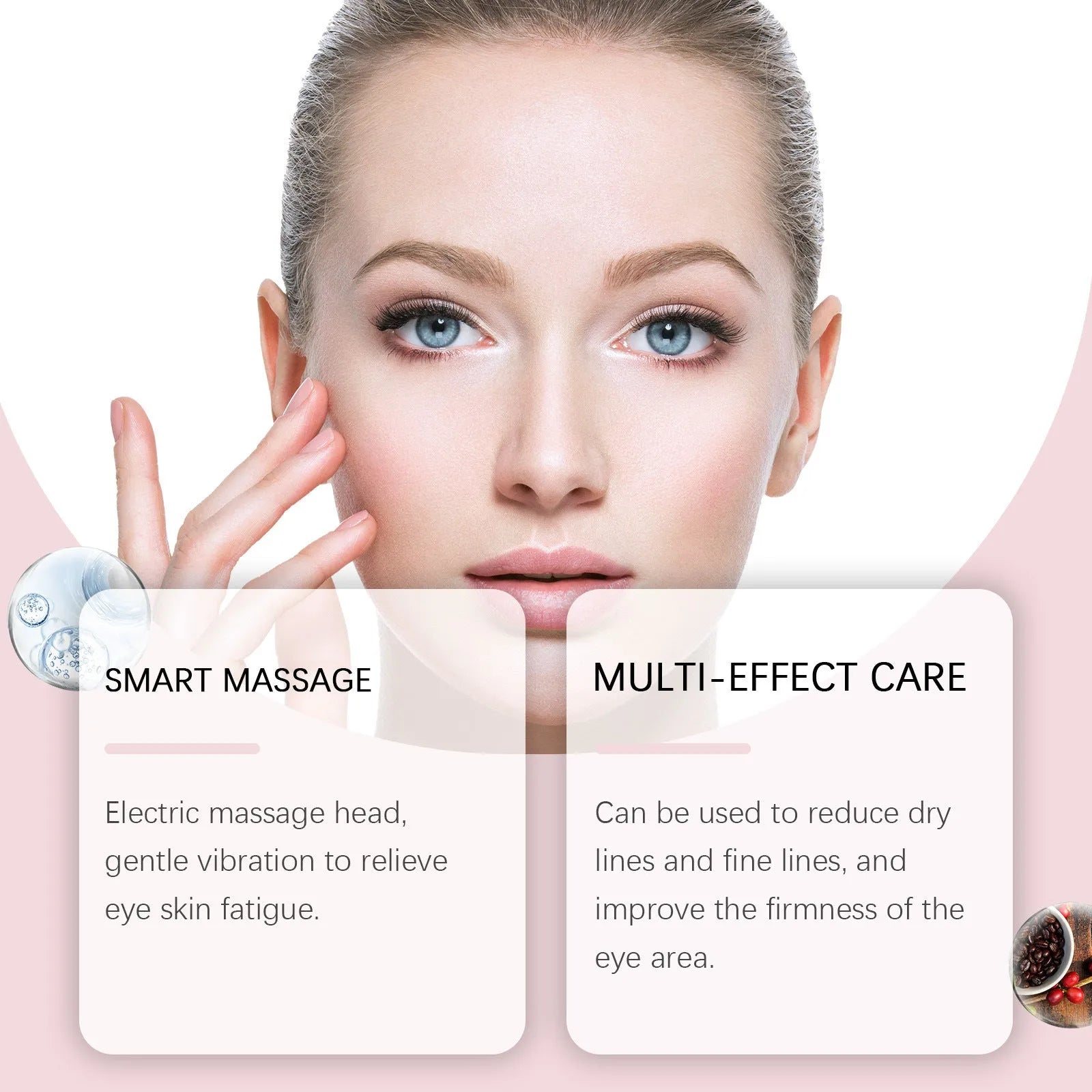 50g jar of electric massage eye cream for lifting and firming with 7.7x11cm packaging
