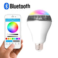 E27 smart bulb with integrated Bluetooth speaker for lighting and music
