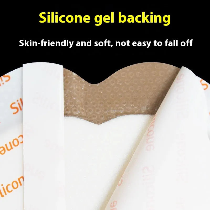 Large skin colour silicone bedsore dressing for pressure sore care