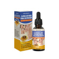 50ml bottle of nail fungus care solution with bee venom and peppermint oil formula