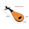 Golden double phoenix simulation pipa prop 64.5 cm plastic for dance performance