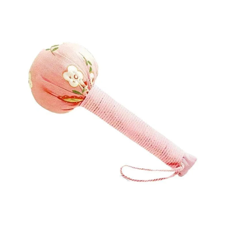 Argy wormwood handheld massage hammer in green colour on a plain background