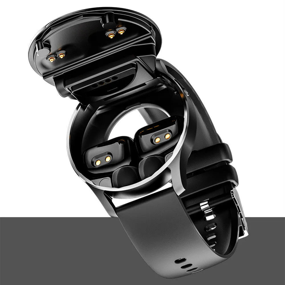 X7 smart watch with black zinc alloy case and TPU strap showing large screen and Bluetooth call function