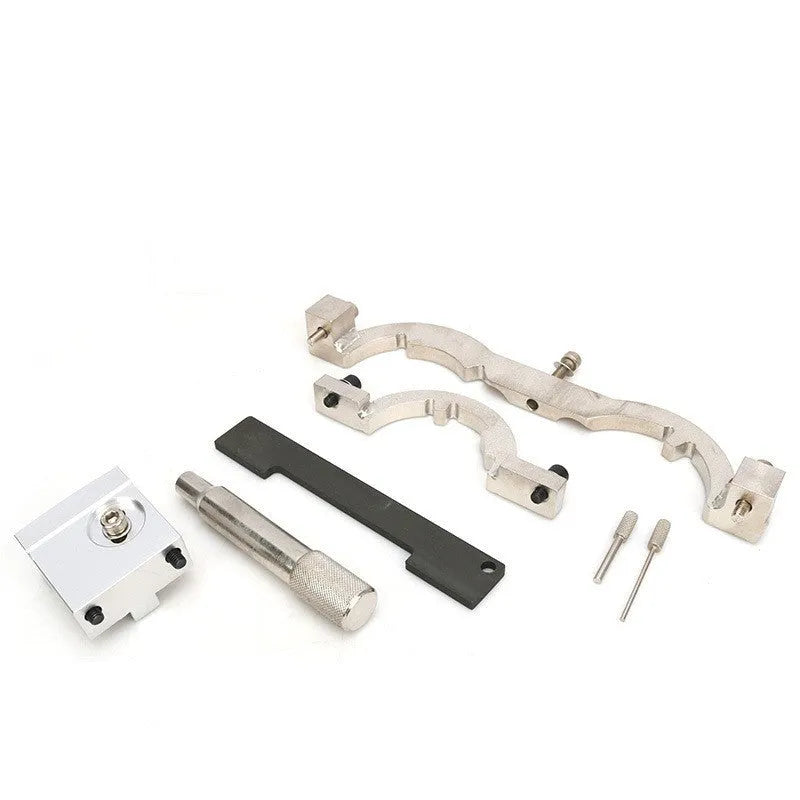 Red chrome-vanadium steel timing tool kit for Opel 1.4 Oncla LUJ engine.
